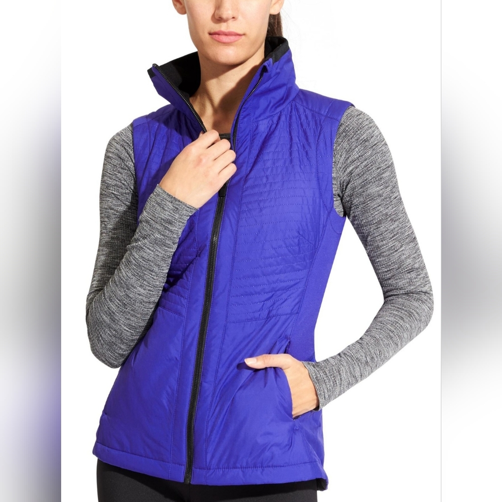 Athleta Womens Sprinter Vest‎ Vibrant Cobalt Blue Size XXS